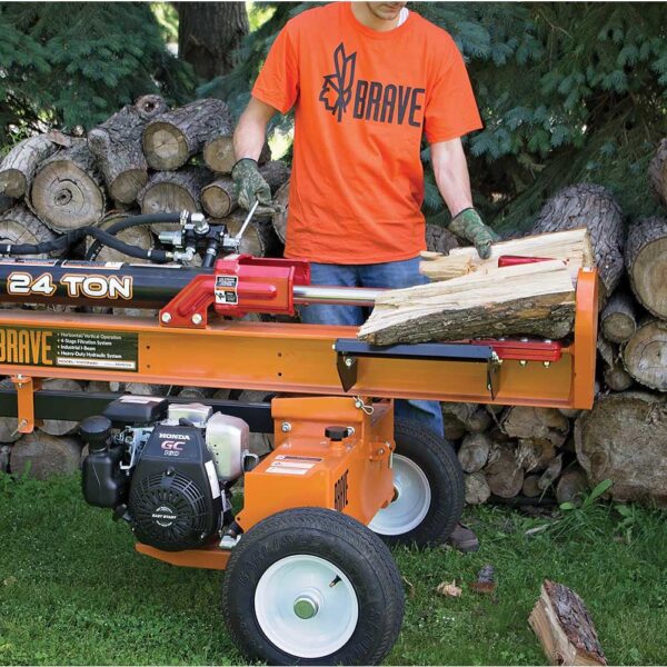 Brave 24 Ton Horizontal / Vertical Log Splitter (VH1724GC) - Image 13