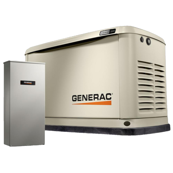 Generac/Honeywell 7174/7180 13kW Guardian LP/NG Wi-Fi Standby Generator w/ 16C 100 amp Automatic Transfer Switch New