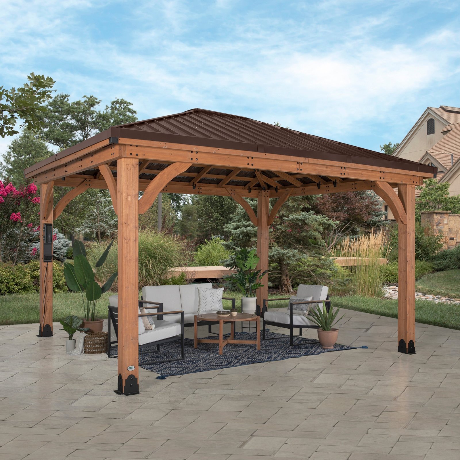 Backyard Discovery 14×10 Barrington Gazebo