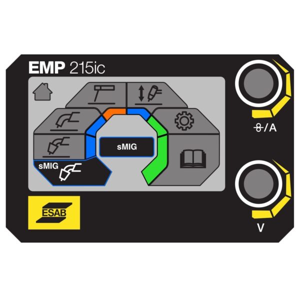 ESAB Rebel EMP 215ic MIG/Stick/TIG Welder (0558102240) - Image 4