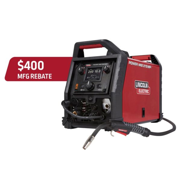 Lincoln Power MIG 215 MPi Multi Process Welder (K4876-1)