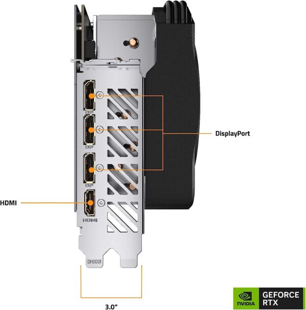 Gigabyte GeForce RTX 4090 Gaming OC 24G Graphics Card, 3X WINDFORCE Fans, 24GB 384-bit GDDR6X, GV-N4090GAMING OC-24GD Video Card - Image 10