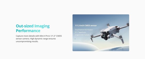 DJI Mini 4 Pro Fly – More Combo with DJI RC 2 – Lightweight – Compact – Gray - Image 10