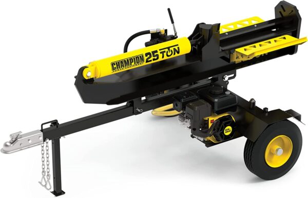 Champion 100326 25-Ton Horizontal/Vertical Full Beam Gas Log Splitter with Auto Return New - Image 7