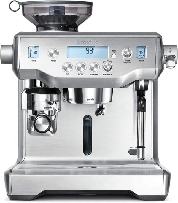 Breville BES980XL Oracle Espresso Machine, Brushed Stainless Steel