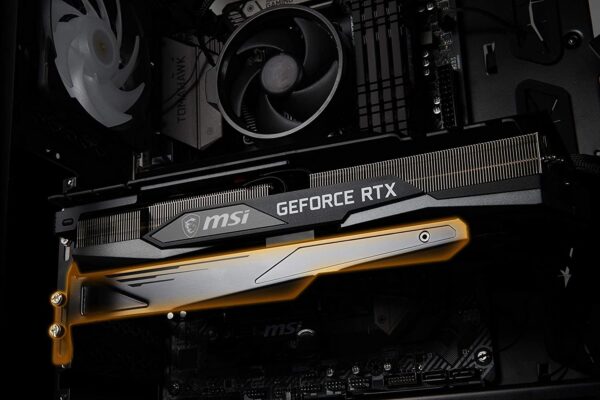 MSI NVIDIA GeForce RTX 3080 Gaming Z Trio LHR Triple Fan 12GB GDDR6X PCIe 4.0 Graphics Card - Image 9