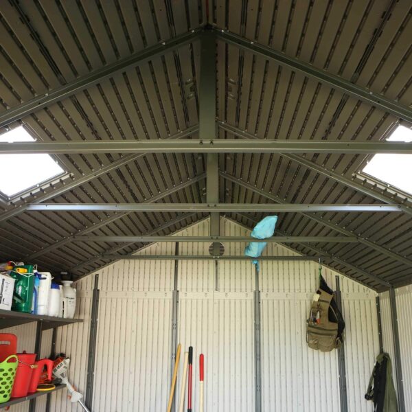 Lifetime 6415 Outdoor Storage Shed, 11 by 13.5 Feet 11 x 13.5 Ft. - Image 8