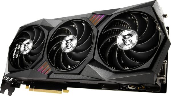 MSI GeForce RTX 3080 GAMING Z TRIO 12G LHR Gaming Graphics Card – 12GB GDDR6X, 1815 MHz, PCI Express Gen 4, 384-bit, 3x DP v 1.4a, HDMI 2.1 (Supports 4K) - Image 3