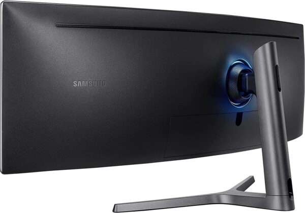 SAMSUNG 49” Odyssey G9 Gaming Monitor, 1000R Curved Screen, QLED, Dual QHD Display, 240Hz, NVIDIA G-SYNC and FreeSync Premium Pro, LC49G95TSSNXZA, Black - Image 4