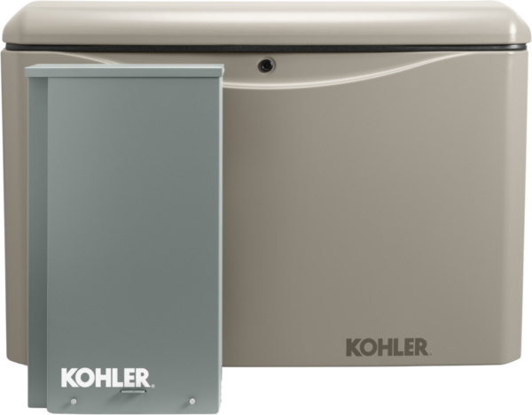 Kohler 26RCAL-200SELS Standby Generator 26KW 120/240V Single Phase 200A Automatic Transfer Switch and OnCue Plus New