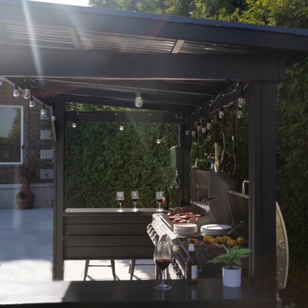 Backyard Discovery Rockport XL Steel Grill Gazebo - Image 2