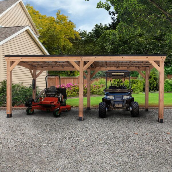 Backyard Discovery 20×9.5 Arcadia Gazebo - Image 3