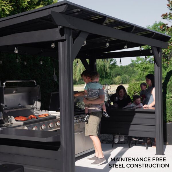 Backyard Discovery Rockport XL Steel Grill Gazebo - Image 3