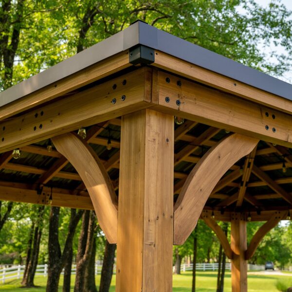 Backyard Discovery 20×12 Barrington Gazebo/Carport - Image 8