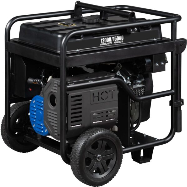 Westinghouse WGen12000 Ultra Duty Portable Generator – 12000 Rated Watts & 15000 Peak Watts – Gas Powered – Electric Start – Transfer Switch & RV Ready – CARB Compliant - Image 3