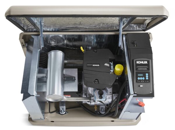 Kohler 20RCAL-200SELS 20KW Standby Generator Air Cooled with 200 Amp Automatic Transfer Switch and OnCue Plus Switch New - Image 5