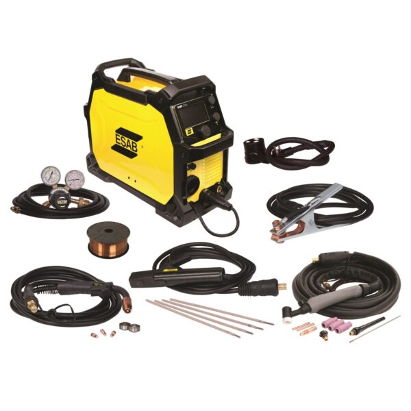 ESAB Rebel EMP 215ic MIG/Stick/TIG Welder with Foot Control (0558102240) - Image 4