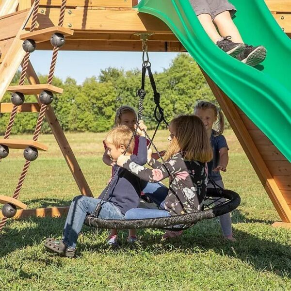 Backyard Discovery Endeavor Cedar Swing Set - Image 2