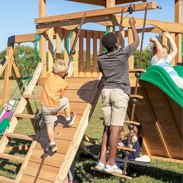 Backyard Discovery Endeavor Cedar Swing Set - Image 3