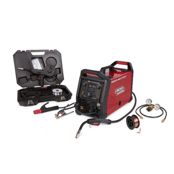 Lincoln Power MIG 215 MPi Multi Process Welder – Aluminum One Pak (K4877-1) - Image 2