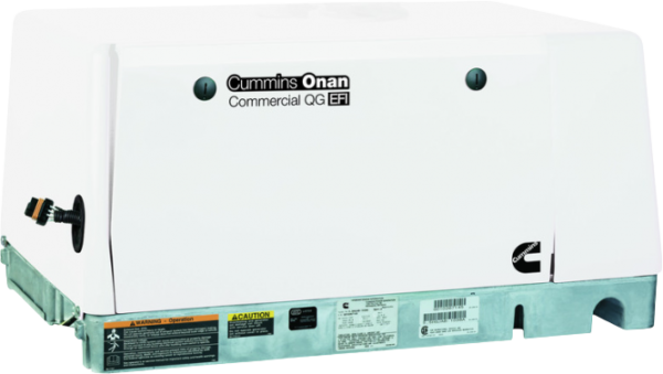 Cummins Onan QG 7000 7kW Generator 7HGJAD-6760+ Commercial Mobile Gas Single Phase 120/240 Volt Air Cooled EVAP New