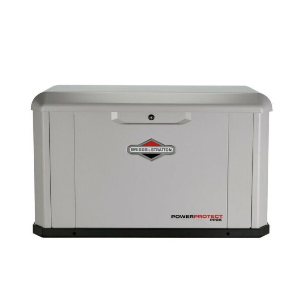 Briggs & Stratton 040678 Power Protect 26kW Standby Generator W/ 200 Amp Automatic Transfer Switch New - Image 2